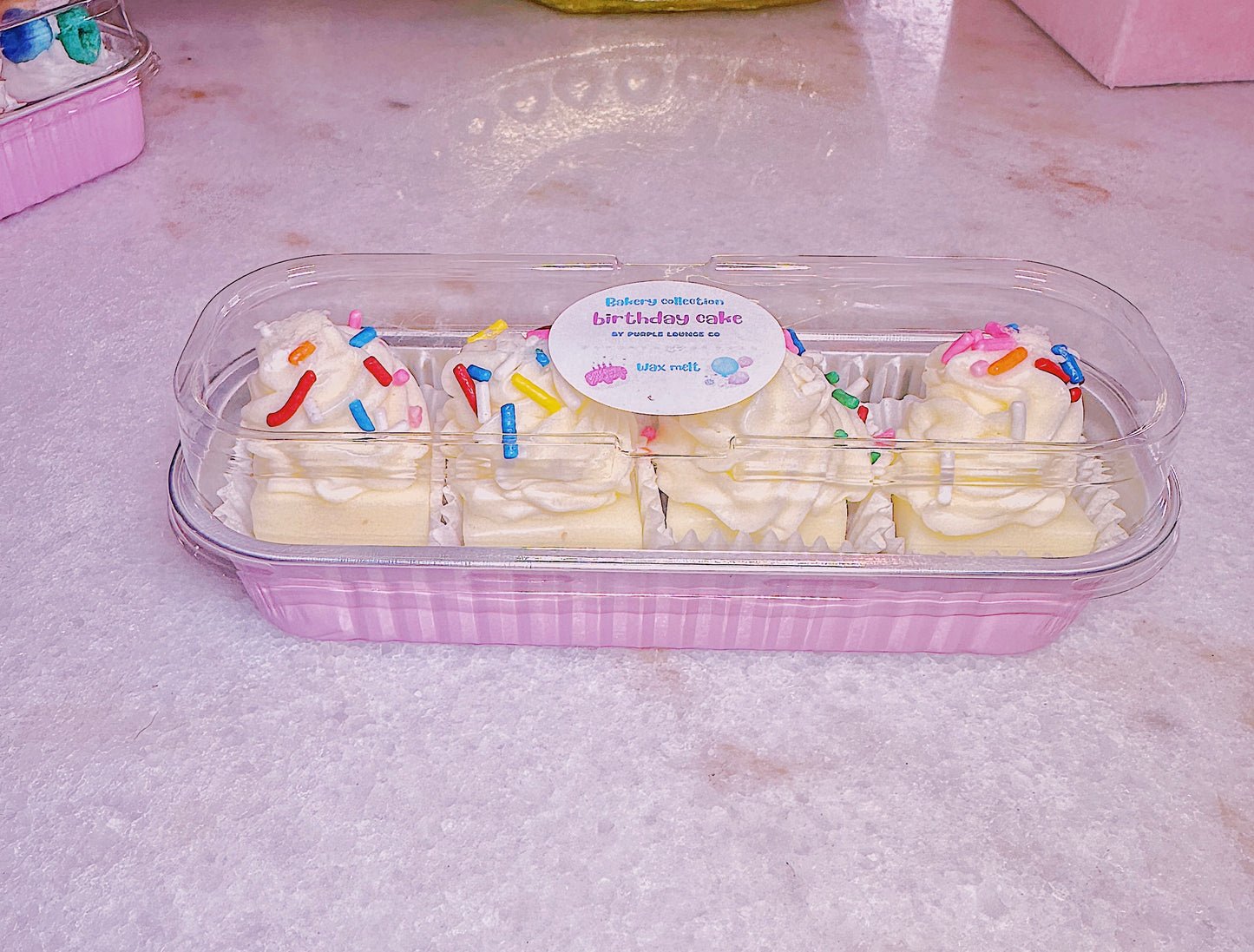 Birthday cake scented wax melt