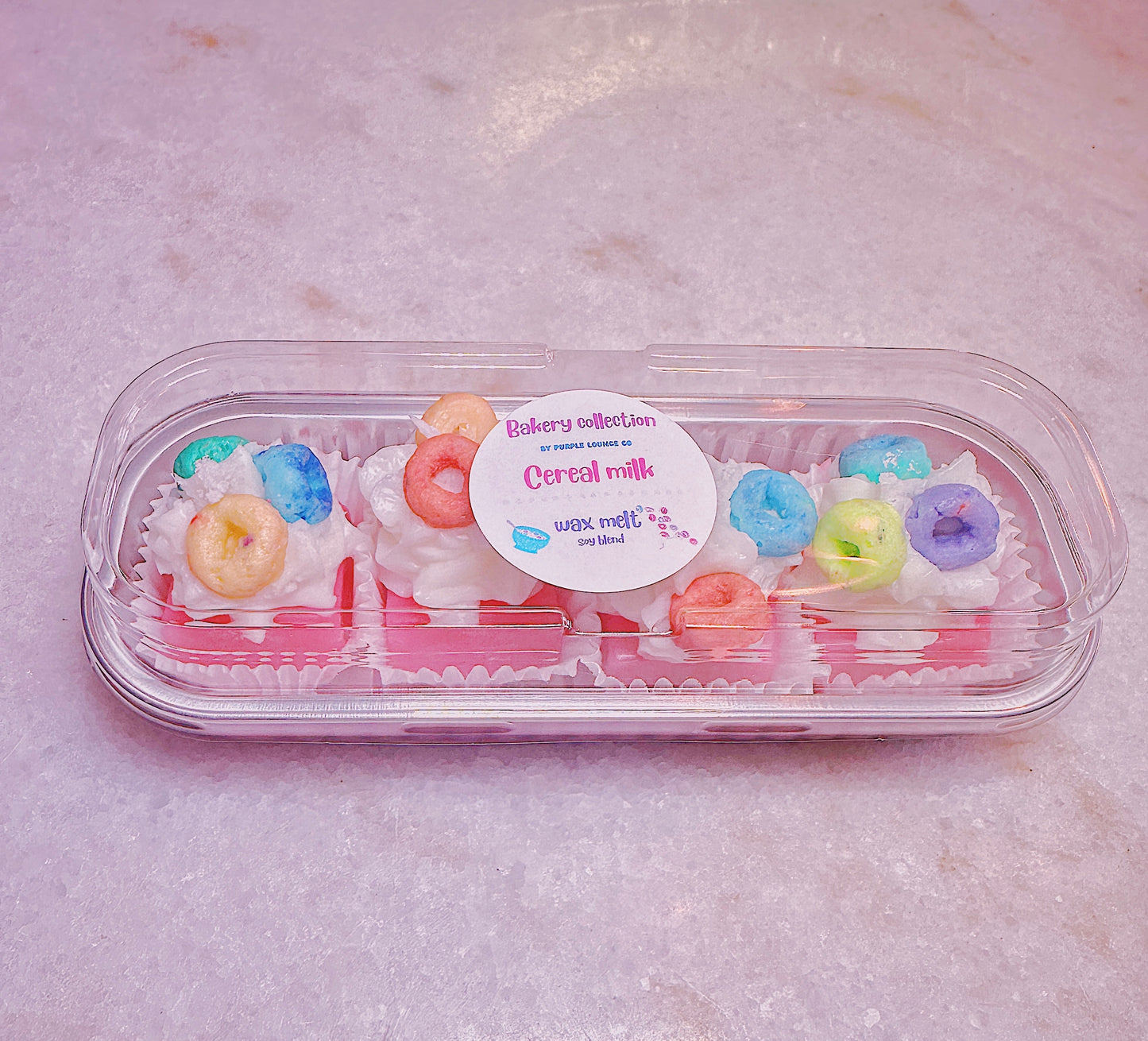 Cereal milk scented wax melts